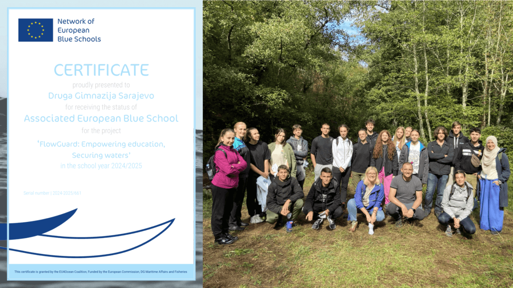 Druga gimnazija Sarajevo postala dio Network of European Blue schools